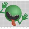 Alien Smiley Crohet Chart